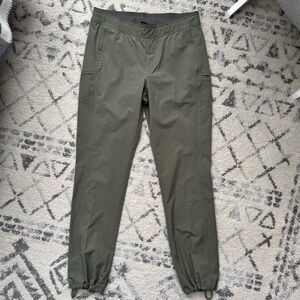 Womens Olive Green Jogger Pants